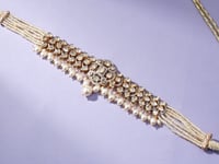 Aleesha Polki And Diamond Choker
