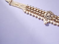 Aleesha Polki And Diamond Choker