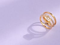 Miraya Polki And Diamond Ring