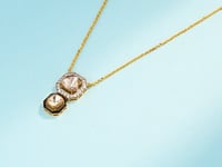 Rutvika Polki And Diamond Pendant