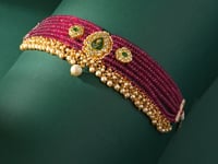 Vaani Polki Bead Choker
