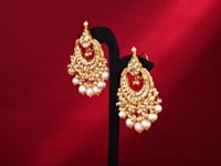 Nusrat Polki Chandbalis