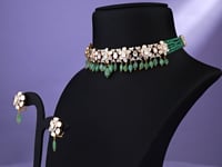 Eleanor Polki And Diamond Choker