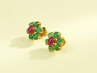 Maina Ruby And Emerald Tops