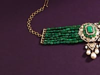 Yasna Polki And Diamond Choker