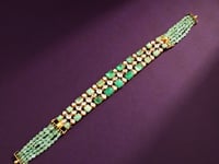 Vidya Polki And Diamond Loose Bracelet
