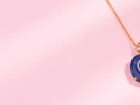 Priti Polki And Diamond Pendant