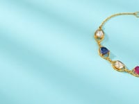 Meena Polki Loose Bracelet