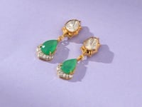 Minakshi Polki And Diamond Tops