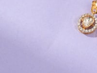 Keshvi Polki And Diamond Tops
