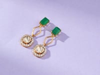 Faria Polki And Diamond Tops