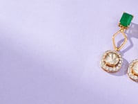 Faria Polki And Diamond Tops