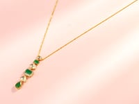 Rushika Polki And Diamond Pendant