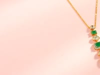 Rushika Polki And Diamond Pendant