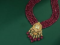 Zaida Polki Bead Pendant
