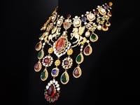 Relic Polki And Diamond Necklace