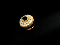 Elena Polki And Diamond Ring