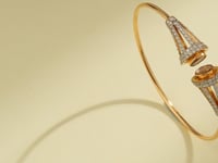 Sia Polki And Diamond Bangle