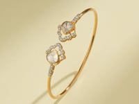 Tara Polki And Diamond Bangle
