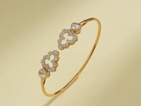 Kyra Polki And Diamond Loose Bracelet