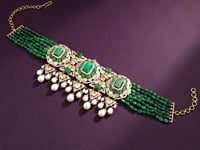 Yasna Polki And Diamond Choker