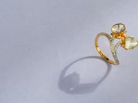 Gwen Polki And Diamond Ring