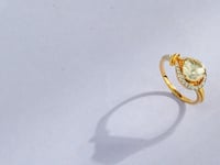 Sasha Polki And Diamond Ring