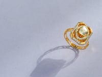 Lana Polki And Diamond Ring