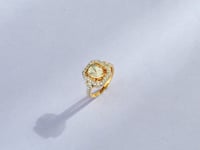 Eshani Polki And Diamond Ring