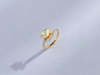Alisha Polki And Diamond Ring