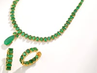 Vinaya Emerald Hoops