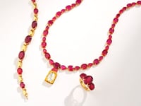 Veena Ruby Loose Bracelet