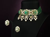 Yasna Polki And Diamond Choker