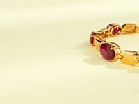 Veena Ruby Loose Bracelet
