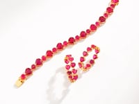 Veena Ruby Loose Bracelet