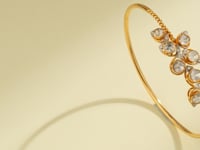 Riya Polki And Diamond Bangle