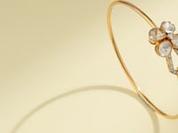 Jiya Polki And Diamond Bangle