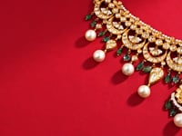 Ella Polki And Diamond Necklace