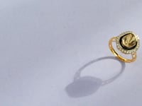 Celia Polki And Diamond Ring