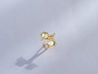 Fiza Polki And Diamond Ring