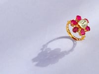 Callie Polki And Diamond Ring