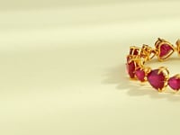 Veena Ruby Loose Bracelet