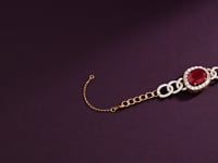 Ritiksha Polki And Diamond Loose Bracelet