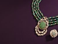 Noven Polki And Diamond Brooch