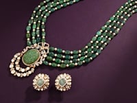 Noven Polki And Diamond Brooch