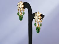 Shejali Polki And Diamond Tops