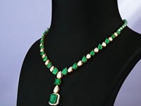 Fariya Polki And Diamond Necklace