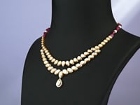 Firoza Polki And Diamond Necklace