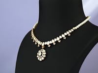 Bhavna Polki And Diamond Necklace