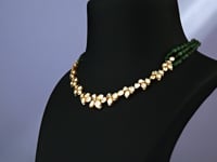 Fathima Polki And Diamond Necklace